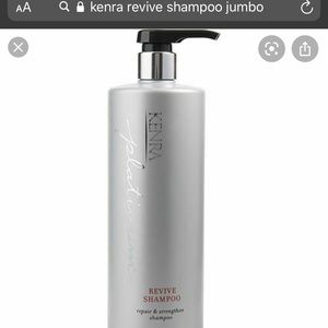 Brand new Kent’s platinum revive shampoo jumbo